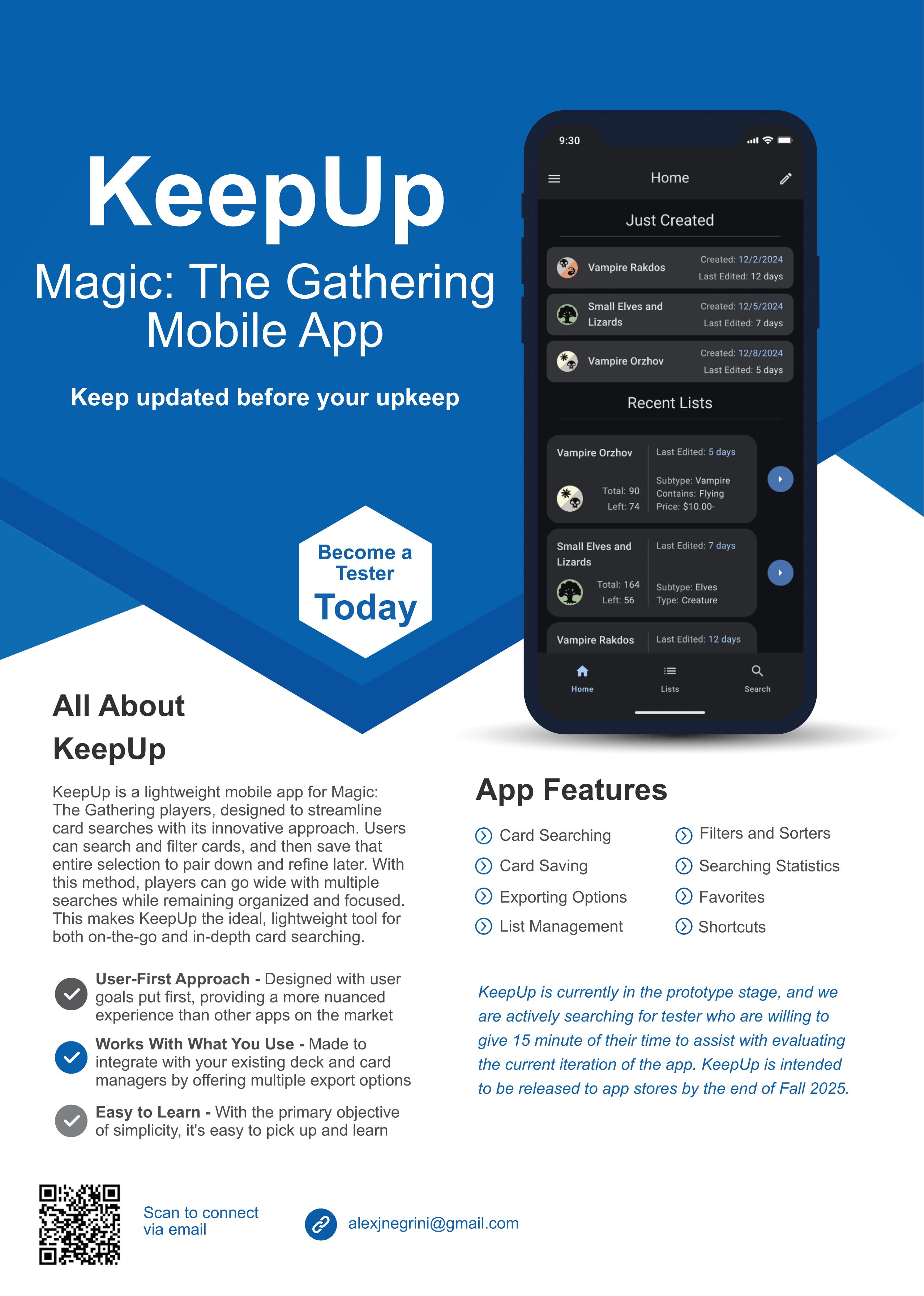 Usability Testing Flyer